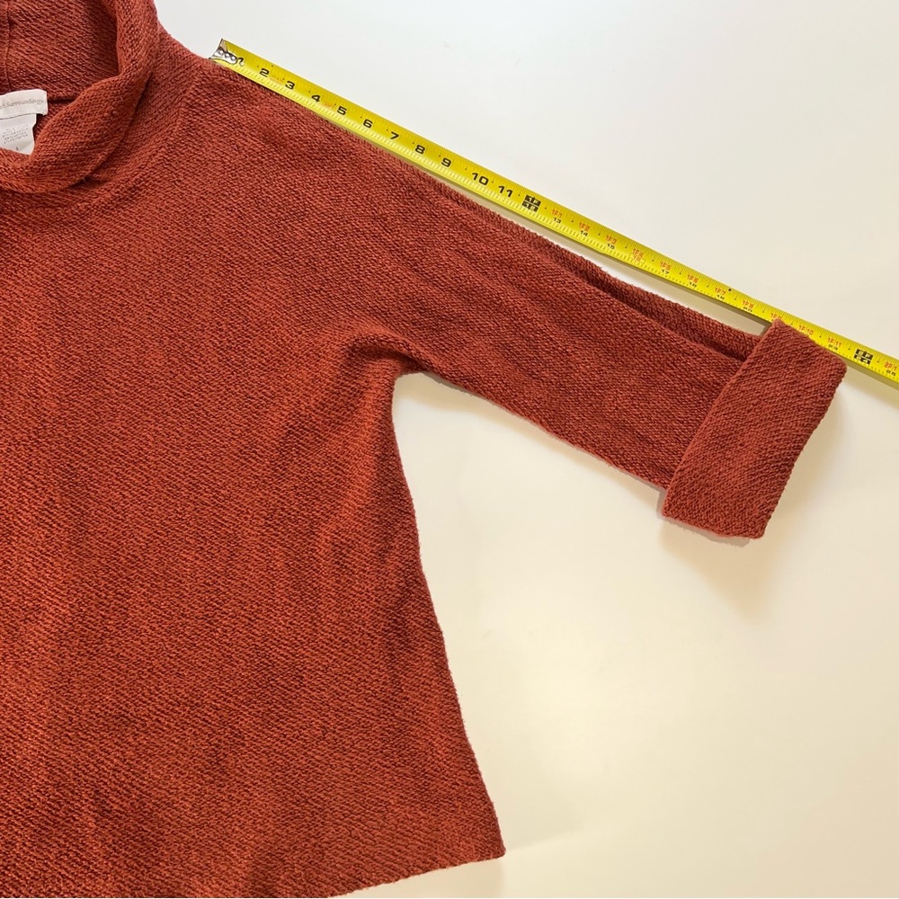 Soft Surroundings Rust Paramount Pullover Over Si… - image 7